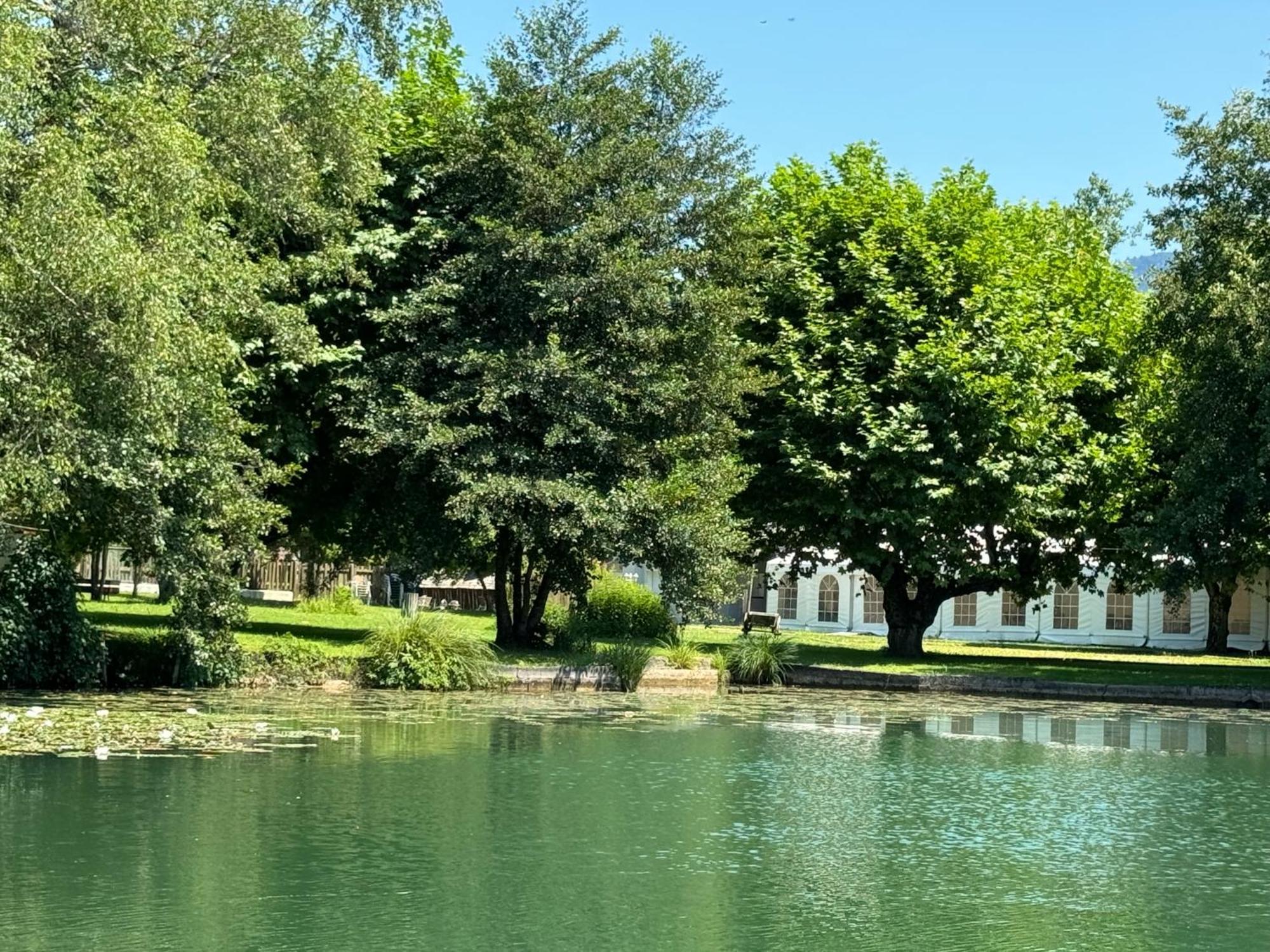 Les Lodges Du Lac Saint-Alban-de-Montbel Екстериор снимка